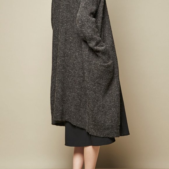 SIDE SLIT MAXI SKIRT - Picture 3 of 4